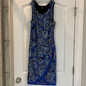 INC (XL) knee length dress